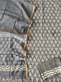 JAIPURI BLOCK PRINTED COTTON SUIT WITH KOTA DUPPATA (CKS134)