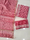 JAIPUR COTTON SUIT WITH CHANDERI DUPPATA (CSS97)