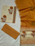 JAIPUR COTTON SUIT WITH CHANDERI DUPPATA (CSS102)