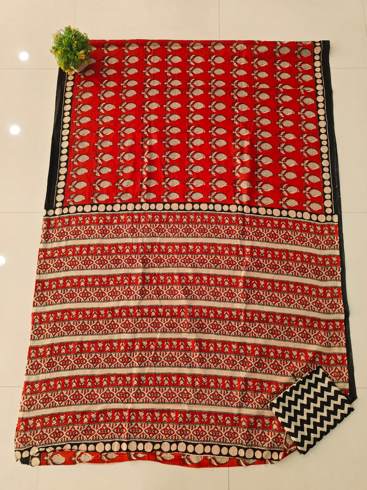 Jaipur Cotton Mulmul Saree (CMS168)