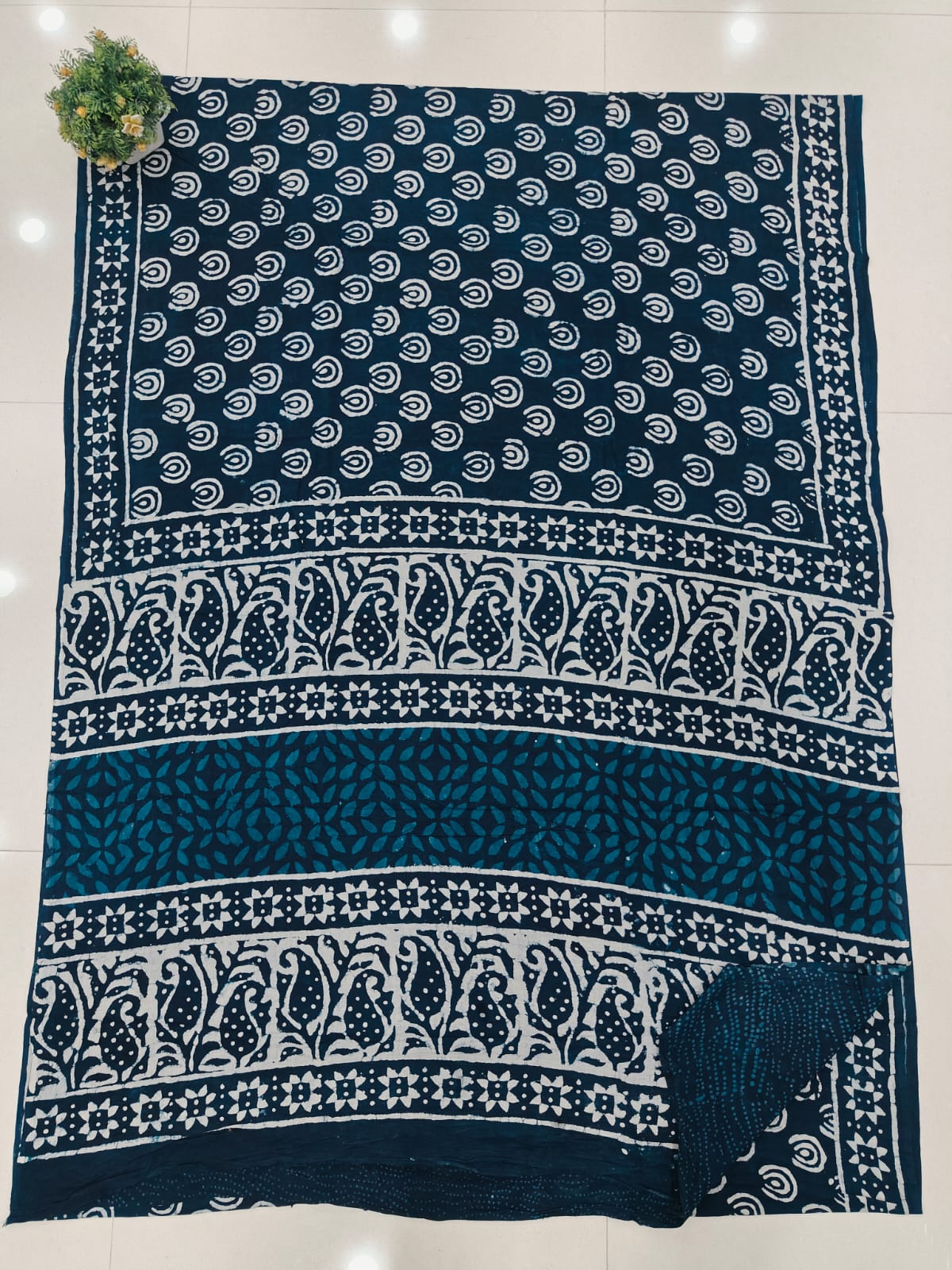 Jaipur Cotton Mulmul Saree (CMS185)