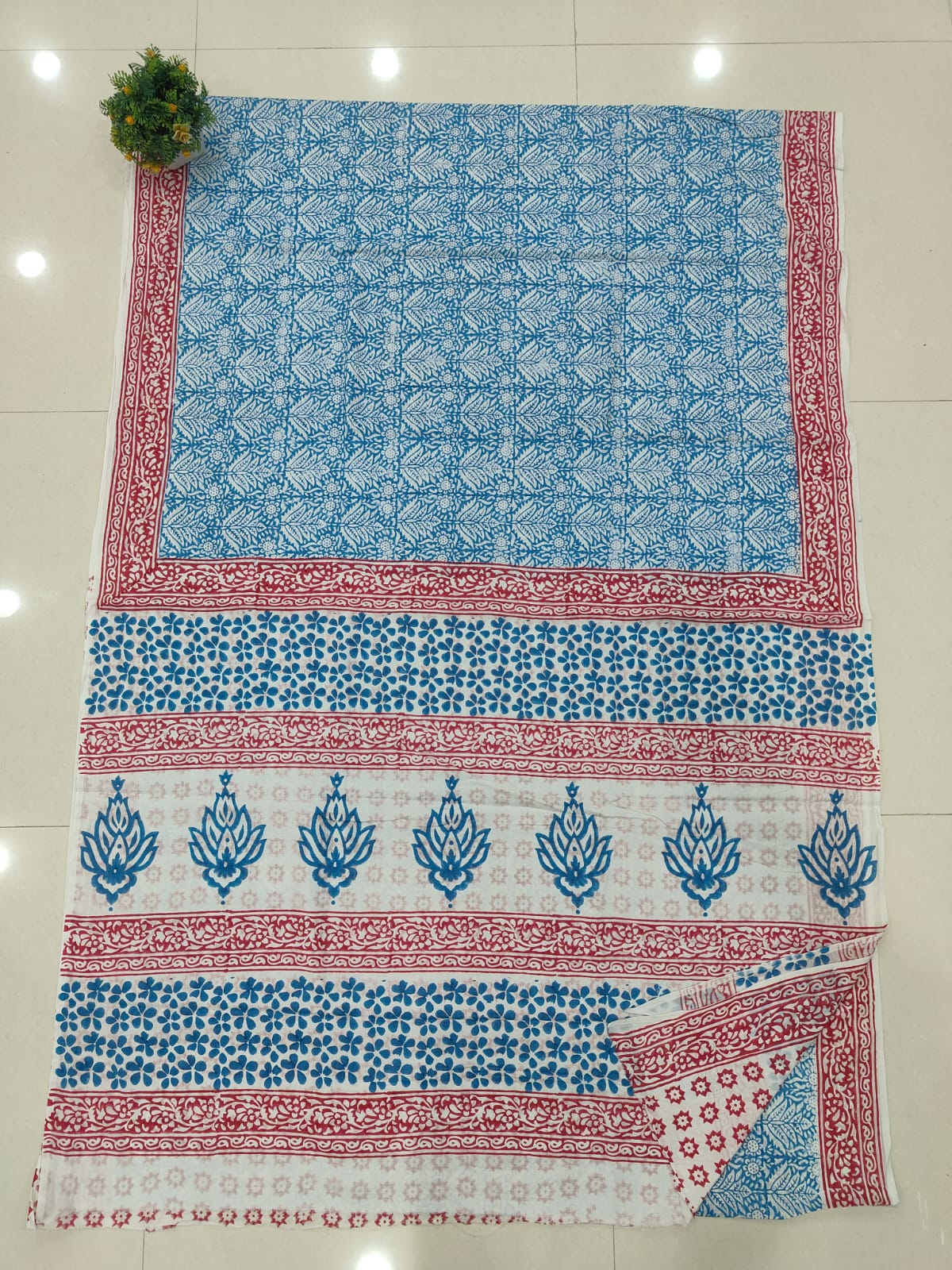 Jaipur Cotton Mulmul Saree (CMS186)