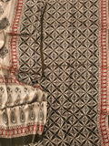Vanaspati Ajrakh Hand Block Printed Suits Modal Silk Fabric (CIT96)