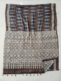 HAND BLOCK PRINTED AJRAKH MODAL SILK SAREE (CIG118)