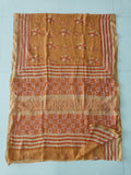 Jaipuri Block Printed Cotton Kota Doriya Saree (CIS150)
