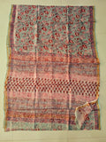Jaipuri Block Printed Cotton Kota Doriya Saree (CIS154)