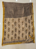Jaipuri Block Printed Cotton Kota Doriya Saree (CIS156)
