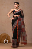 Jaipuri Block Printed Cotton Kota Doriya Saree (CIS158)