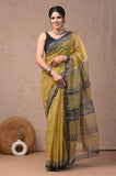 Jaipuri Block Printed Cotton Kota Doriya Saree (CIS157)