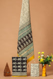 JAIPUR COTTON SUIT WITH CHANDERI DUPPATA (CSS104)