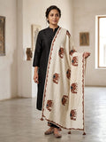 Ajrakh Patch Work And Hand Mirror Work Dupatta  (ACSY2)