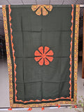 Ajrakh Patch Work And Hand Mirror Work Dupatta  (ACSY7)