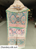 Jaipuri Block Printed Chanderi Silk Suits (CIN95)