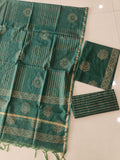 JAIPUR COTTON SUIT WITH CHANDERI DUPPATA (CSS108)
