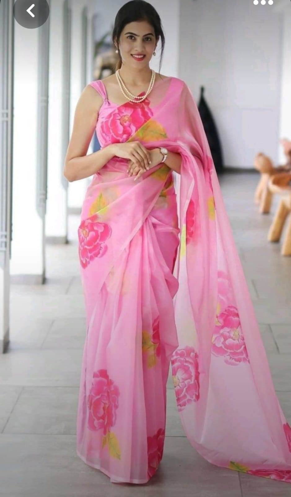 Organza Saree