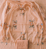 HAND BLOCK PRINTED KOTA DORIYA SUIT WITH KOTA DORIYA DUPPATA (FKS118)