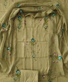 HAND BLOCK PRINTED KOTA DORIYA SUIT WITH KOTA DORIYA DUPPATA (FKS117)