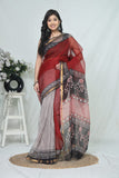 Jaipuri Block Printed Cotton Kota Doriya Saree (CIS173)