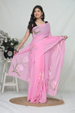 Jaipur Cotton Mulmul Saree (CMS163)