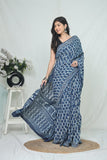 Jaipur Cotton Mulmul Saree (CMS200)