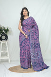 Jaipur Cotton Mulmul Saree (CMS203)
