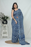 Jaipur Cotton Mulmul Saree (CMS202)