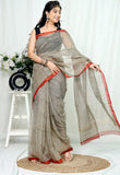 Jaipuri Block Printed Cotton Kota Doriya Saree (CIS144)