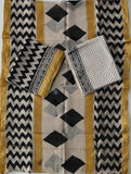 JAIPURI HAND BLOCK PRINTED MAHESHWARI SILK SUIT WITH SILK DUPPATA (MSD132)