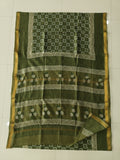 Jaipuri Hand Block Bagru Printed Maheshwari Silk Saree With Blouse (MSS177)