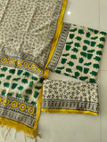 JAIPUR COTTON SUIT WITH CHANDERI DUPPATA (CSS119)