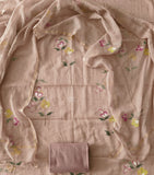 HAND BLOCK PRINTED KOTA DORIYA SUIT WITH KOTA DORIYA DUPPATA (FKS145)