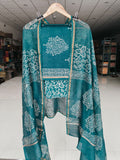 Jaipuri Block Printed Chanderi Silk Suits (CIN100)