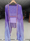 Jaipuri Block Printed Chanderi Silk Suits (CIN101)