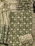 HAND BLOCK PRINTED COTTON 3-PIS SUIT WITH MULMUL DUPPATA (CMS163)