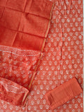 JAIPURI BLOCK PRINTED COTTON SUIT WITH KOTA DUPPATA (CKS156)