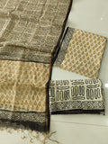 JAIPURI BLOCK PRINTED COTTON SUIT WITH KOTA DUPPATA (CKS160)