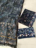 HAND BLOCK PRINTED KOTA DORIYA SUIT WITH KOTA DORIYA DUPPATA (FKS167)