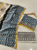 Jaipuri Block Printed Chanderi Silk Suits (CIN110)