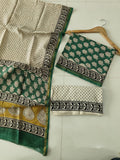 Jaipuri Block Printed Chanderi Silk Suits (CIN115)