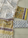JAIPURI BLOCK PRINTED COTTON SUIT WITH KOTA DUPPATA (CKS172)