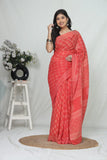 Jaipur Cotton Mulmul Saree (CMS226)