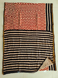Bagru Hand Block Printed Chanderi Silk Saree with Blouse (CSS141)