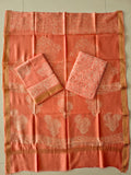 JAIPURI HAND BLOCK PRINTED MAHESHWARI SILK SUIT WITH SILK DUPPATA (MSD139)