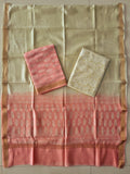 JAIPURI HAND BLOCK PRINTED MAHESHWARI SILK SUIT WITH SILK DUPPATA (MSD142)