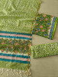 JAIPURI BLOCK PRINTED COTTON SUIT WITH KOTA DUPPATA (CKS179)
