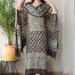 Vanaspati Ajrakh Hand Block Printed Suits Modal Silk Fabric (CIT14)