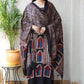 Vanaspati Ajrakh Hand Block Printed Suits Modal Silk Fabric (CIT16)