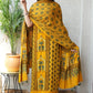 Vanaspati Ajrakh Hand Block Printed Suits Modal Silk Fabric (CIT17)