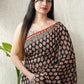 Bagru Hand Block Printed Chanderi Silk Saree with Blouse (CSS56)