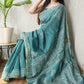 Bagru Hand Block Printed Chanderi Silk Saree with Blouse (CSS83)